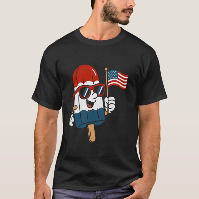 Camiseta Estados Unidos 'Merica 4 de Julio Hombres Mujeres  (Anverso)