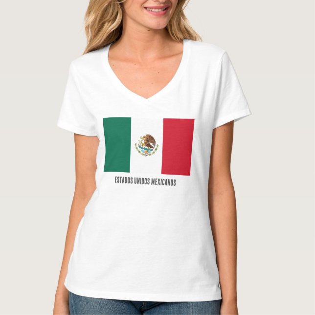 Camiseta Estados Unidos Mexicanos (Anverso)