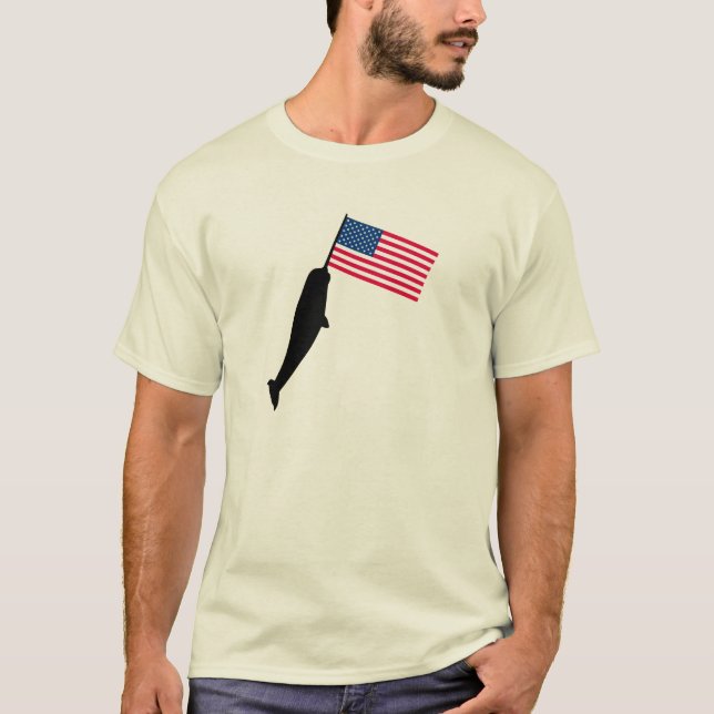 Camiseta Estados Unidos Narwhal (Anverso)
