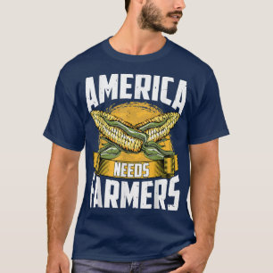 Camiseta Estados Unidos necesita agricultores de maíz diver