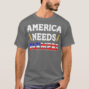 Camiseta Estados Unidos Necesita Agricultores Orgullosos De