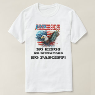 CAMISETA ¡ESTADOS UNIDOS NO REINOS NI DICTADORES NI FASCIST