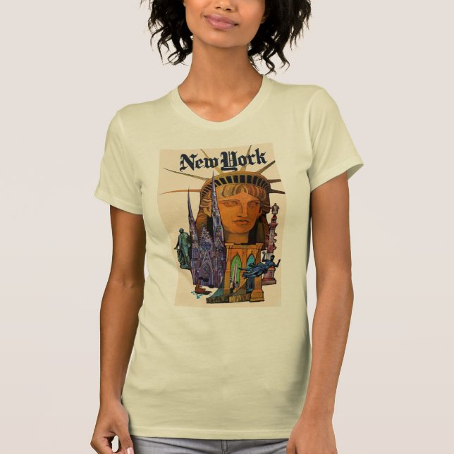 Camiseta Estados Unidos. Nueva York (Anverso)