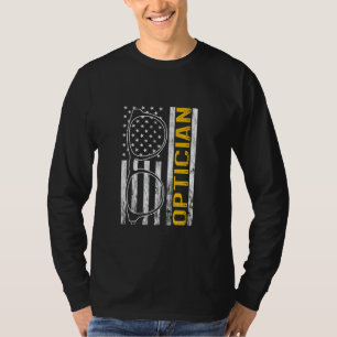 Camiseta Estados Unidos Optometrist Eye Médico de ojos Gafa