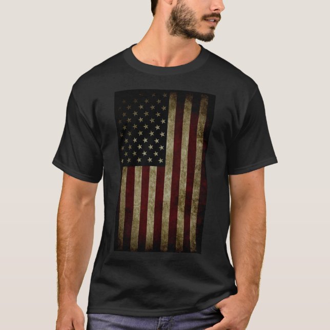 Camiseta Estados Unidos oscuro (Anverso)