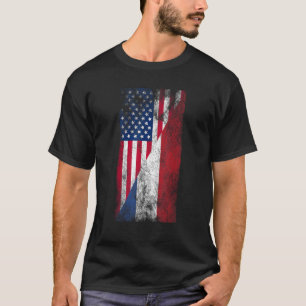 Camiseta Estados Unidos Países Bajos Banderas Estados Unido