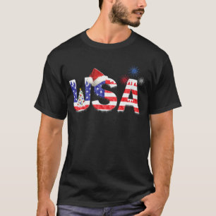 Camiseta Estados Unidos para Navidades