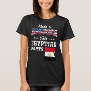 Camiseta Estados Unidos Partes Egipto Egipto Mapa ascendenc