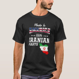 Camiseta Estados Unidos Partes iraníes Mapa Irán Antecedent