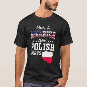 Camiseta Estados Unidos Partes Polacas Mapa Antecedentes De