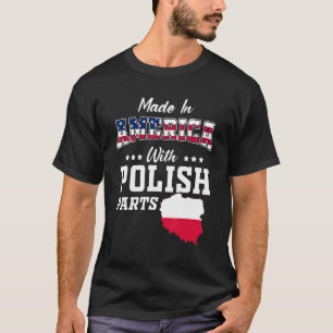 Camiseta Estados Unidos Partes polacas Polonia Mapa ascende