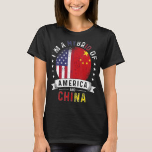 Camiseta Estados Unidos Patriota Bandera de China Estados U