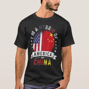 Camiseta Estados Unidos Patriota Bandera de China Estados U