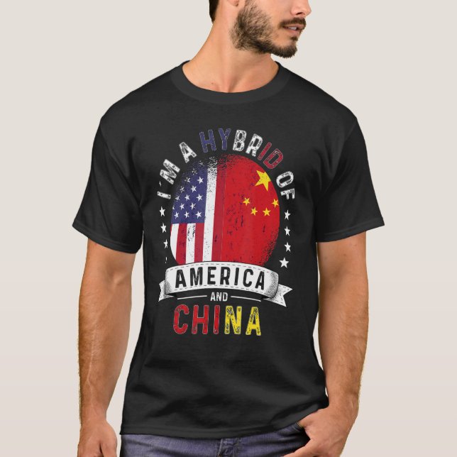 Camiseta Estados Unidos Patriota Bandera de China Estados U (Anverso)