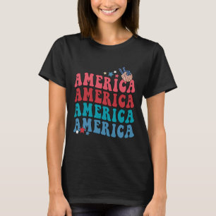 Camiseta Estados Unidos Patriótico 4 De Julio Independencia