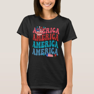 Camiseta Estados Unidos Patriótico 4 De Julio Independencia