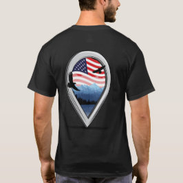 Camiseta Estados Unidos, Patriótico de la Libertad de Desti