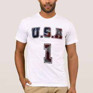 Camiseta Estados Unidos Patriótico Número 1
