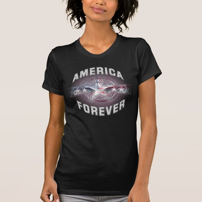 Camiseta Estados Unidos por siempre (Anverso)