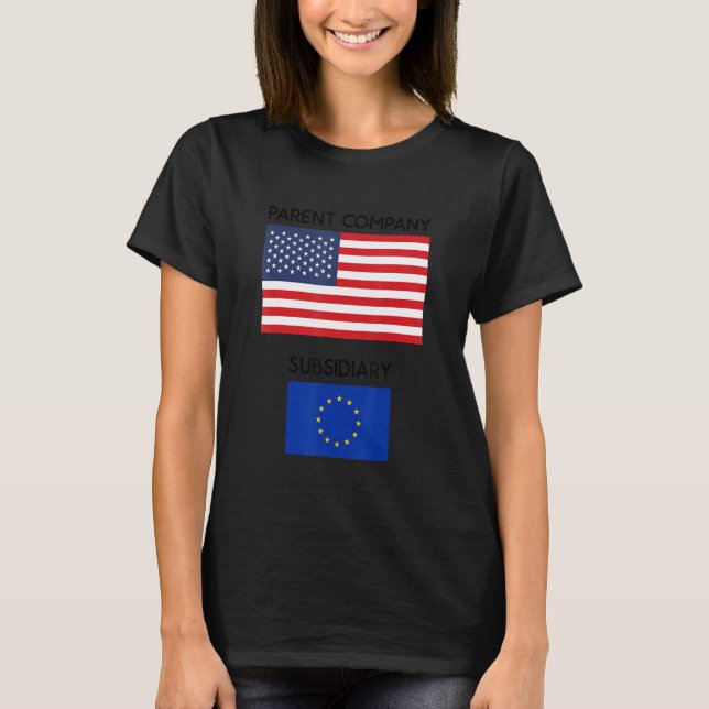 Camiseta Estados Unidos potencia económica mundial Europa p (Anverso)
