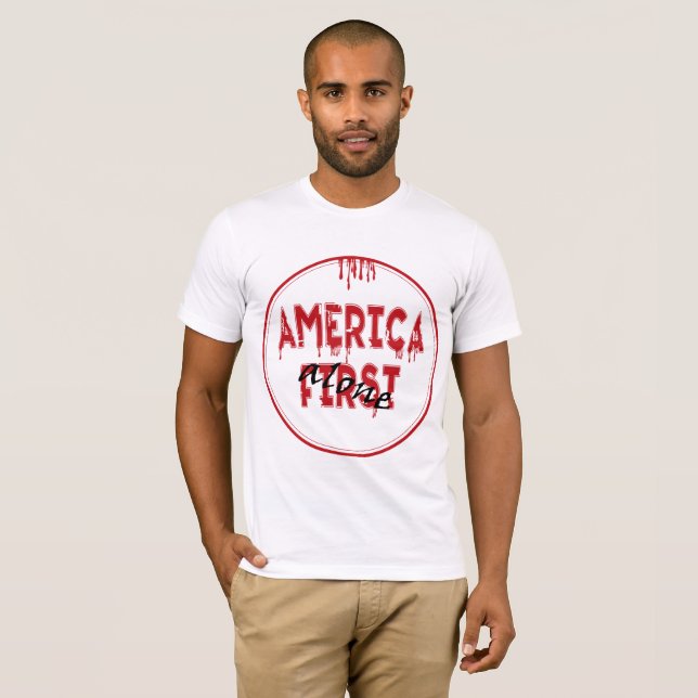 Camiseta Estados Unidos primero...... (Anverso completo)