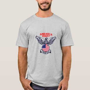 Camiseta Estados Unidos primero Trump 2020