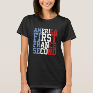 Camiseta Estados Unidos primero y segunda Francia