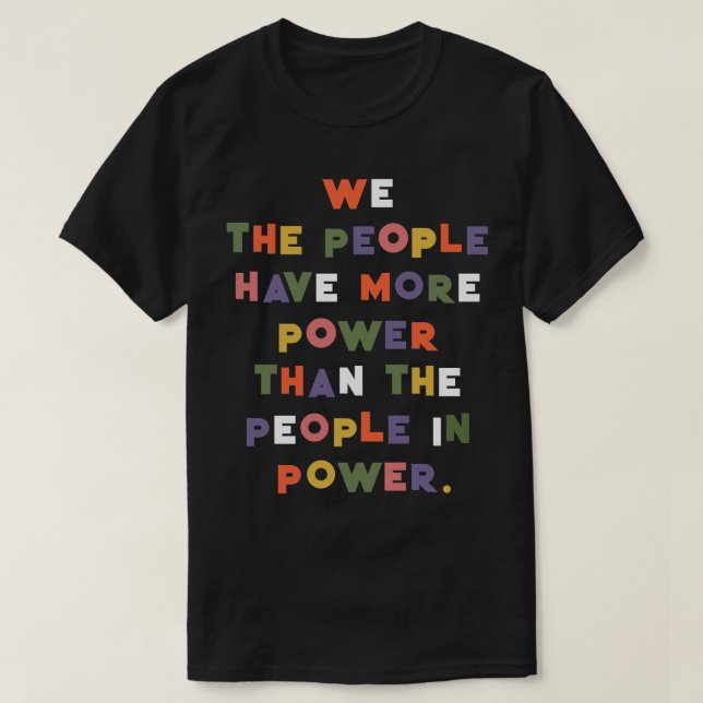 Camiseta Estados Unidos resiste protesta para salvar la dem (Diseño del anverso)
