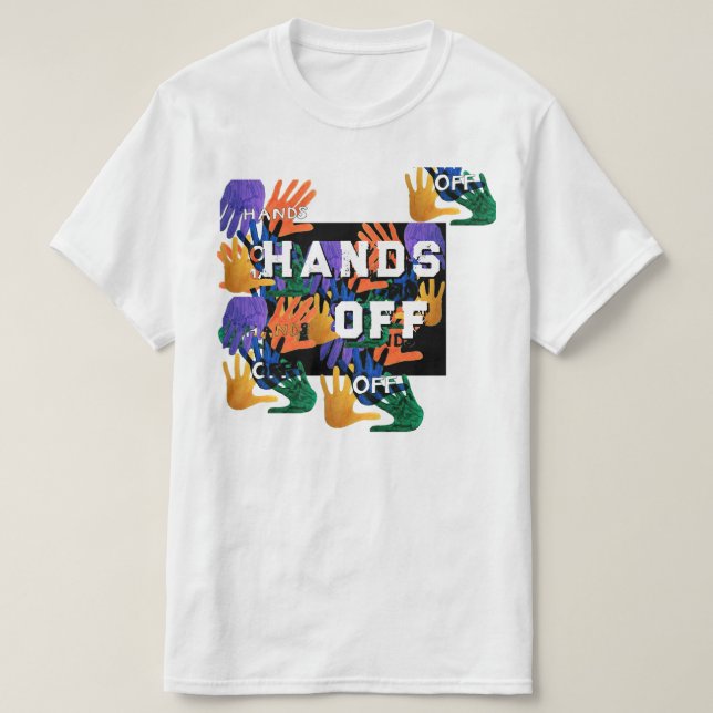 Camiseta Estados Unidos resiste protesta para salvar la dem (Diseño del anverso)