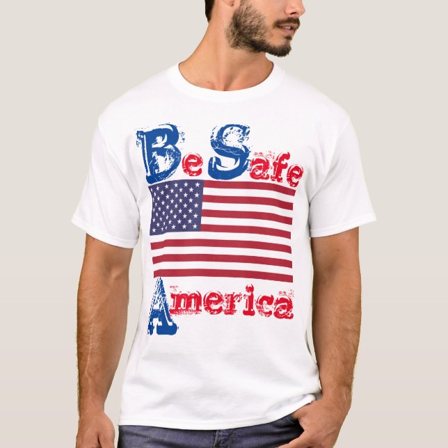 CAMISETA ESTADOS UNIDOS SEGUROS (Anverso)