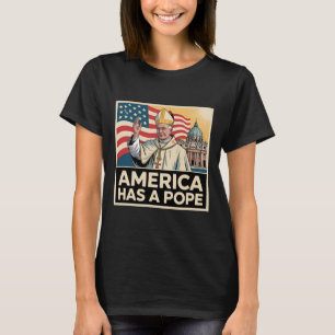 Camiseta Estados Unidos tiene un nuevo Papa católico nortea