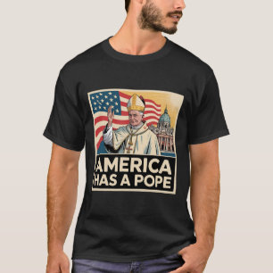 Camiseta Estados Unidos tiene un nuevo Papa católico nortea