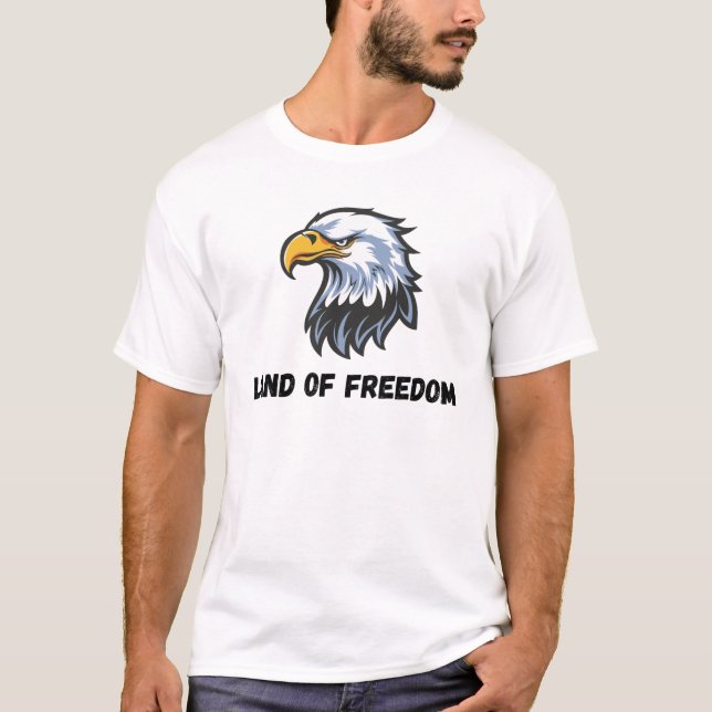 Camiseta Estados Unidos - Tierra de libertad (Anverso)