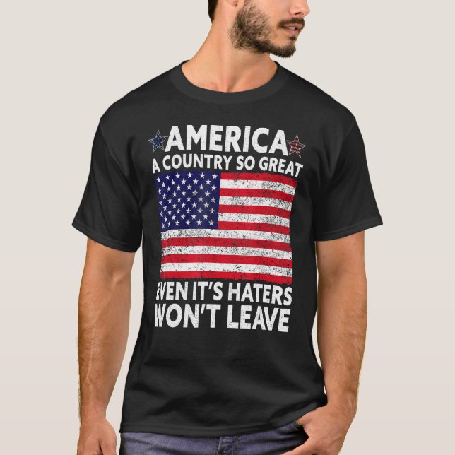 Camiseta Estados Unidos, un país tan divertido, catorce ban (Anverso)