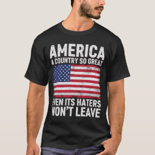 Camiseta Estados Unidos un país tan grande que ni siquiera
