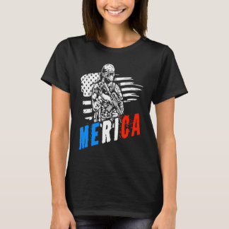 Camiseta Estados Unidos vintage Estados Unidos soldados de 