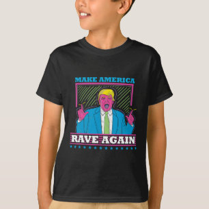 Camiseta Estados Unidos vuelve a correr gracioso Trump Edm