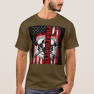 Camiseta Estados Unidos y bomberos