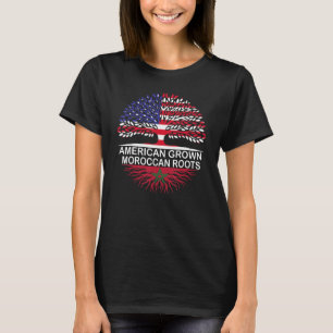 Camiseta Estados Unidos y Marruecos marcan raíces marroquíe