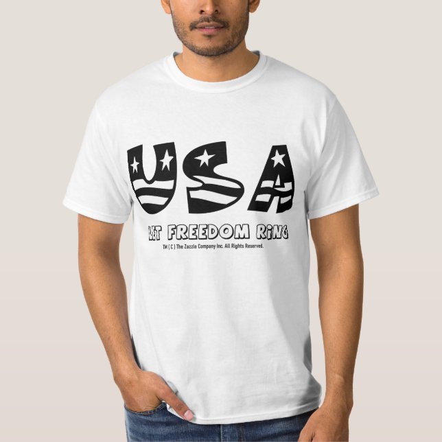 Camiseta estadounidense (Anverso)