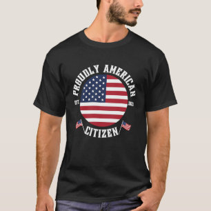 Camiseta Estadounidense 2023 2023 Estadounidense ciudadano