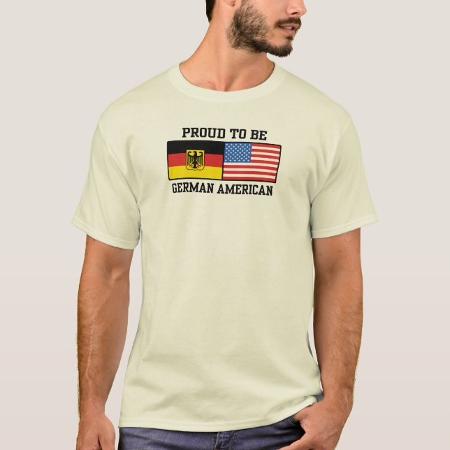 Camiseta Estadounidense Alemán (Anverso)