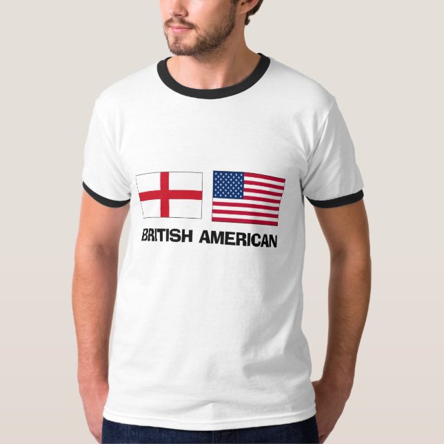 Camiseta Estadounidense Británico (Anverso)