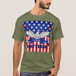 Camiseta estadounidense de bandera semper Fi