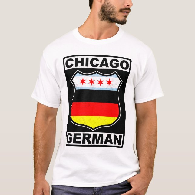 Camiseta Estadounidense de Chicago (Anverso)