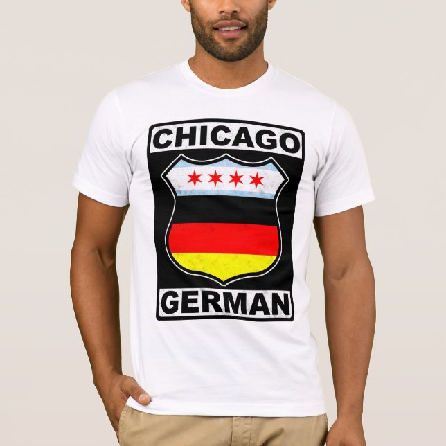 Camiseta Estadounidense de Chicago (Anverso)