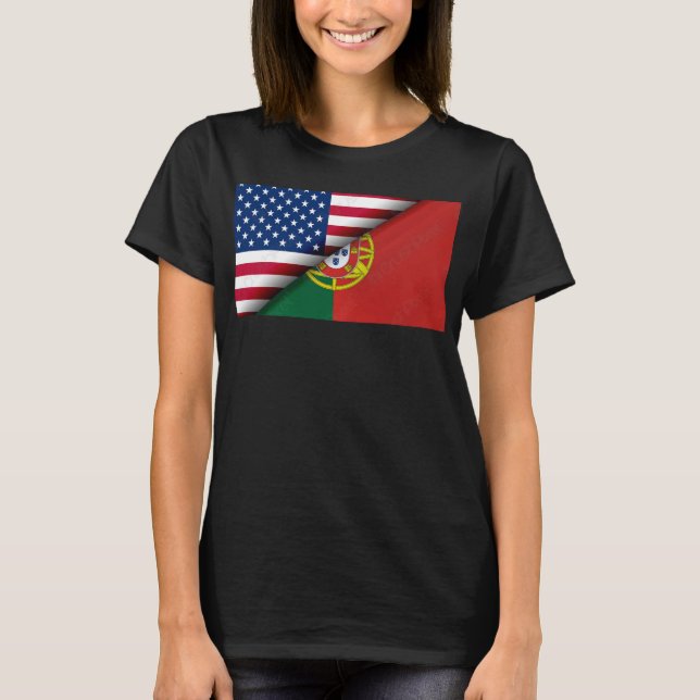 Camiseta Estadounidense de Portugal (Anverso)