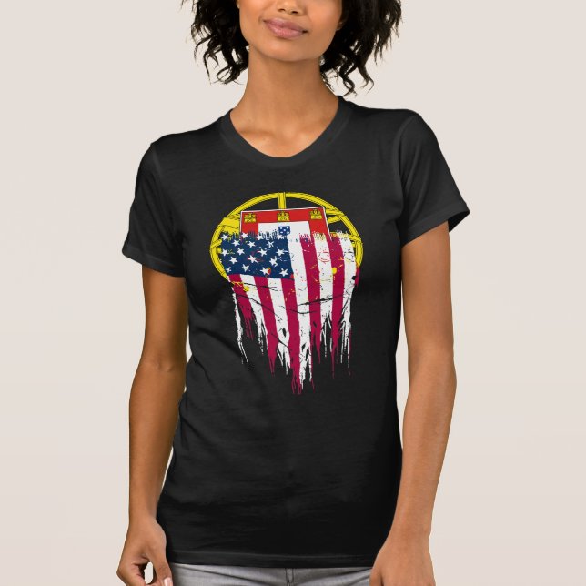 Camiseta Estadounidense de Portugal (Anverso)