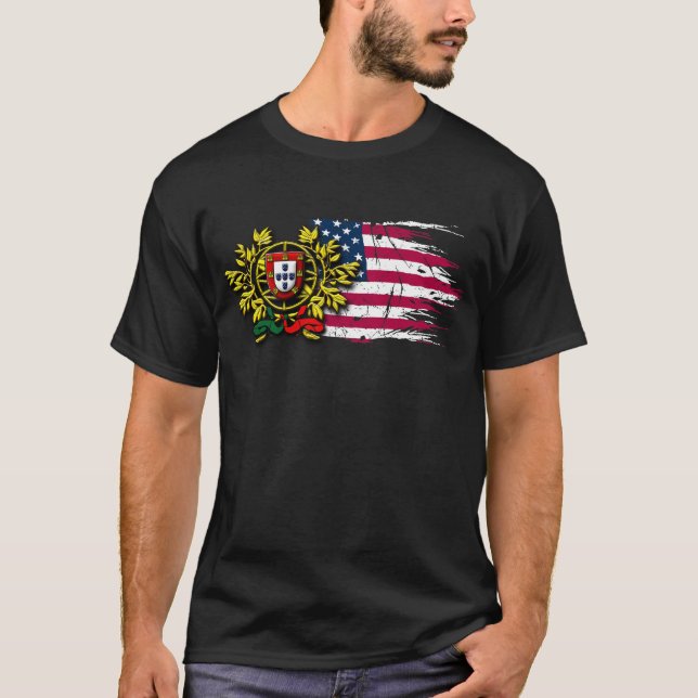 Camiseta Estadounidense de Portugal (Anverso)
