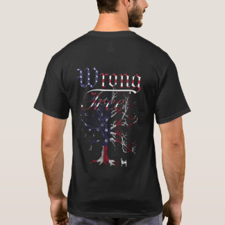 Camiseta estadounidense de Wrong Tree